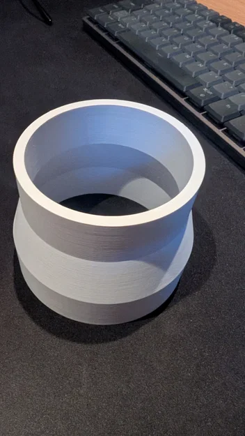 Đầu nối ống dẫn Reducer 100-85 (Bộ chuyển đổi kích thước 3D) - Image 1