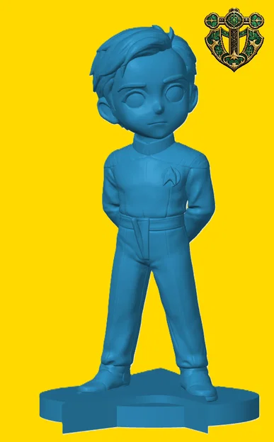 Mô hình Chibi Wesley Crusher (Star Trek) - Image 1