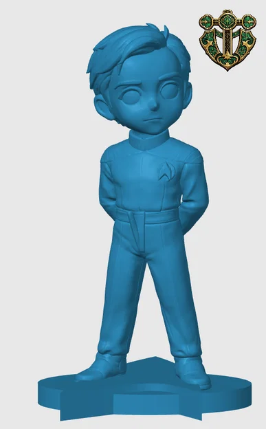 Mô hình Chibi Wesley Crusher (Star Trek) - Image 3