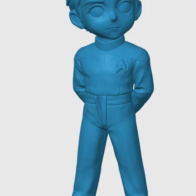 Mô hình Chibi Wesley Crusher (Star Trek)
