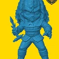 Mô hình Chibi chiến binh Klingon - Thumbnail 1