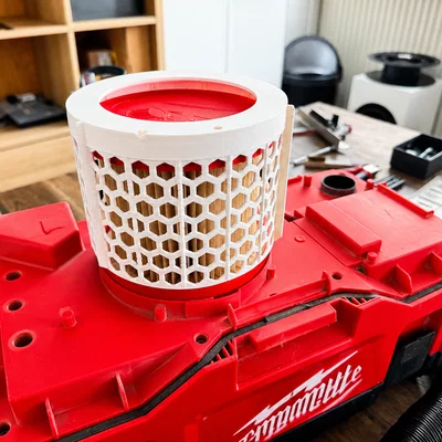 Khung lưới lọc dạng lục giác cho Milwaukee M18 VC2 / Bộ lọc 4933464029