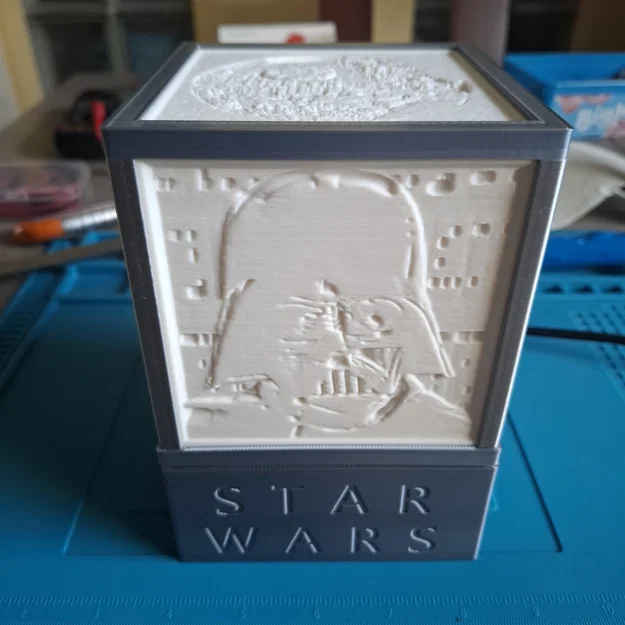 Đèn Lithophane STAR WARS Xoay Tự Động - Image 11