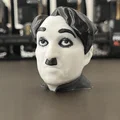 Tượng Bán Thân Charlie Chaplin | PrusaSlicer ColorMix - Thumbnail 4