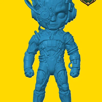 Mô hình Borg Drone phong cách Chibi cho fan Star Trek