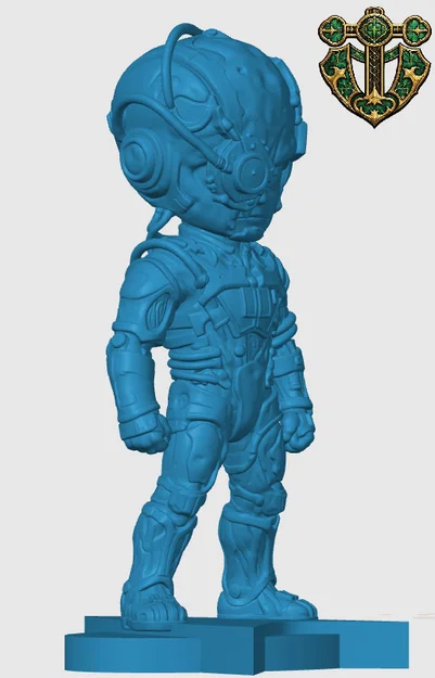 Mô hình Borg Drone phong cách Chibi cho fan Star Trek - Image 2