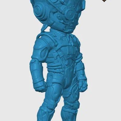 Mô hình Borg Drone phong cách Chibi cho fan Star Trek