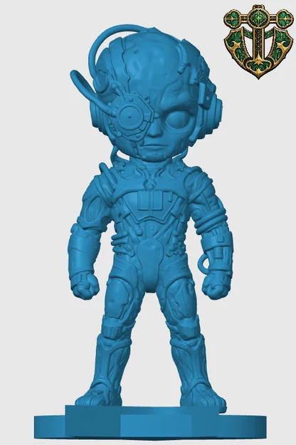 Mô hình Borg Drone phong cách Chibi cho fan Star Trek - Image 3
