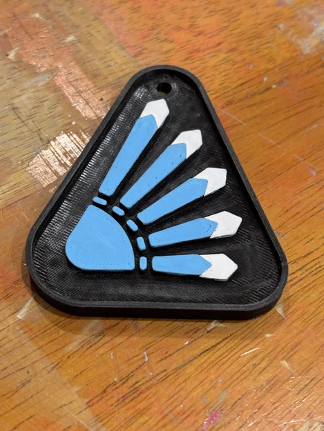 Móc khóa logo Meta Runner thiết kế in 3D độc đáo - Image 1