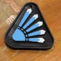 Móc khóa logo Meta Runner thiết kế in 3D độc đáo - Thumbnail 1