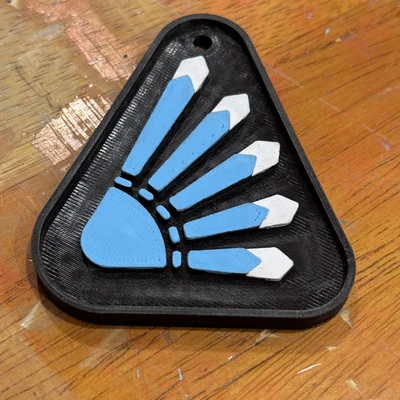 Móc khóa logo Meta Runner thiết kế in 3D độc đáo