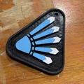 Móc khóa logo Meta Runner thiết kế in 3D độc đáo - Thumbnail 2