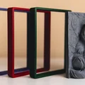 Tranh phù điêu 3D Maine Coon - Thiết kế khung đồng nhất - Thumbnail 2