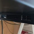 Giá treo laptop dưới bàn với thiết kế thông gió tổ ong và lỗ đi dây - Thumbnail 2