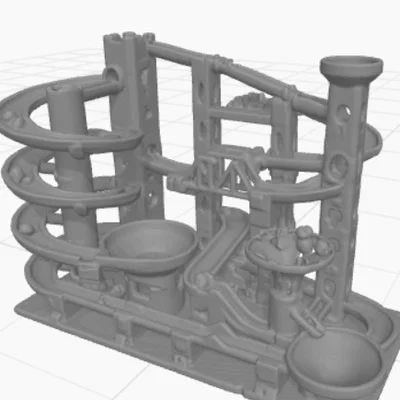 Mô hình đường đua bi Marble run 3D đầy thú vị và sáng tạo