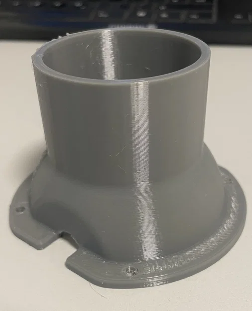 Van bi thủ công cho ống dẫn bụi HT 50mm - Tự in 3D - Image 1
