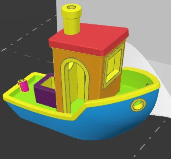 Mô hình Color Mix Benchy - Tàu thủy 3D rực rỡ sắc màu - Image 1
