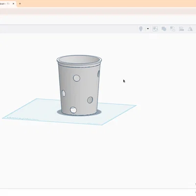 Chậu trồng lan thông minh có lỗ thoát khí in 3D
