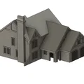 Mô hình căn nhà nhỏ xinh xắn in 3D (Fancy Detailed House) - Thumbnail 1
