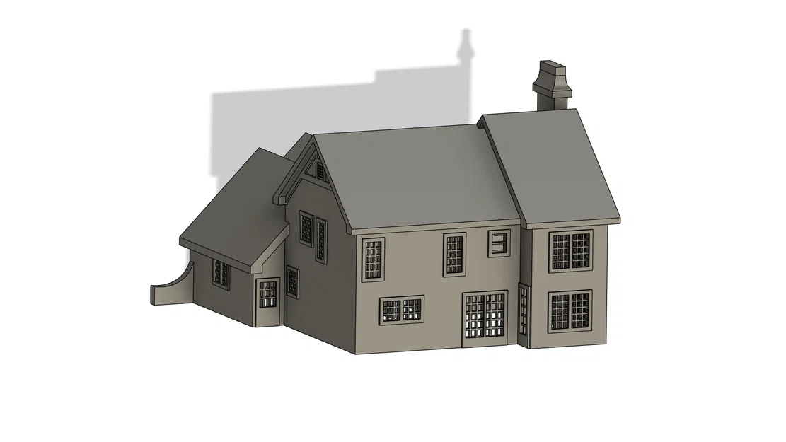 Mô hình căn nhà nhỏ xinh xắn in 3D (Fancy Detailed House) - Image 2