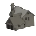 Mô hình căn nhà nhỏ xinh xắn in 3D (Fancy Detailed House) - Thumbnail 3
