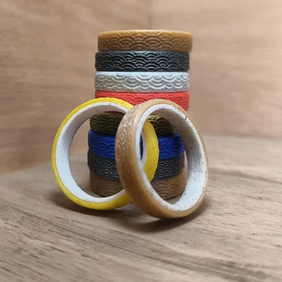 Nhẫn Fidget siêu mỏng (VERY Slim Fidget Ring)