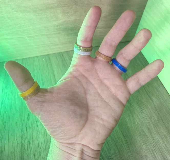 Nhẫn Fidget siêu mỏng (VERY Slim Fidget Ring) - Image 2