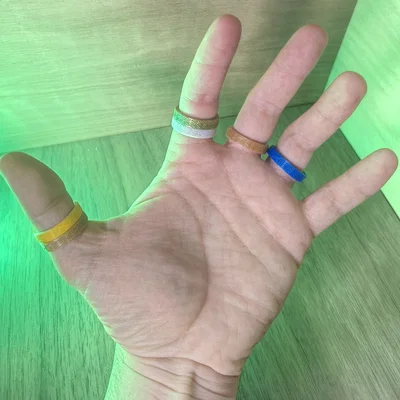 Nhẫn Fidget siêu mỏng (VERY Slim Fidget Ring)