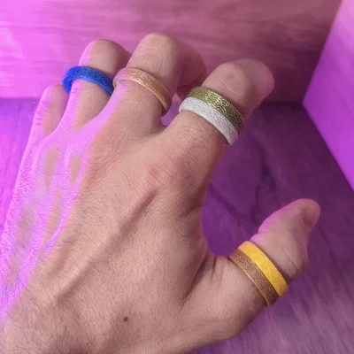 Nhẫn Fidget siêu mỏng (VERY Slim Fidget Ring)