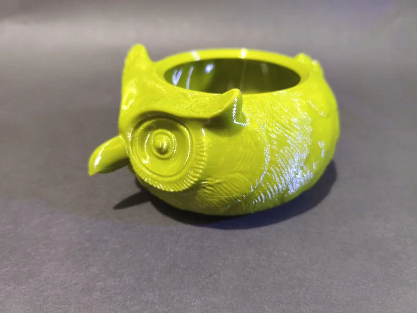 Chậu Cây Hình Cú Dễ Thương In 3D - Image 3