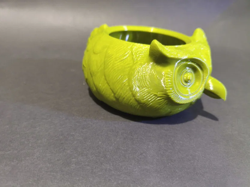Chậu Cây Hình Cú Dễ Thương In 3D - Image 4