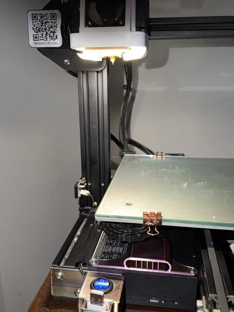 GIÁ ĐỠ CÔNG TẮC ĐÈN VÀ THẺ NHỚ SD CHO ENDER 3 - Image 1