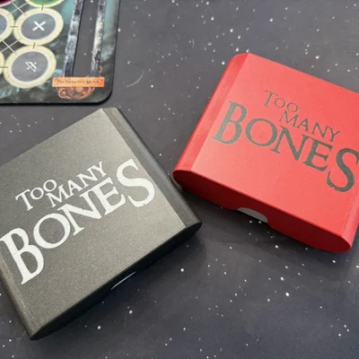 Khay đựng Poker Chip có nắp (Too Many Bones)