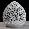 Mẫu khung treo cây Kokedama in 3D lưới tổ ong hiện đại - Thumbnail 1