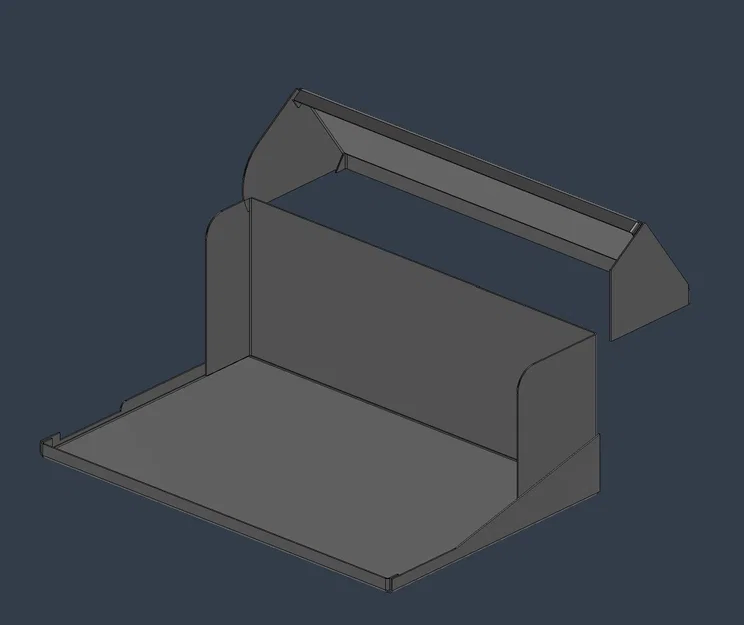 Mô hình vỏ bảo vệ máy tiện Emco Compact 5 (Sheet Metal Housing) - Image 1