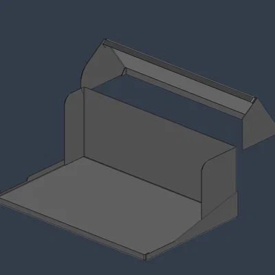 Mô hình vỏ bảo vệ máy tiện Emco Compact 5 (Sheet Metal Housing)