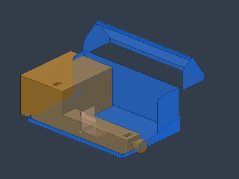 Mô hình vỏ bảo vệ máy tiện Emco Compact 5 (Sheet Metal Housing) - Image 2