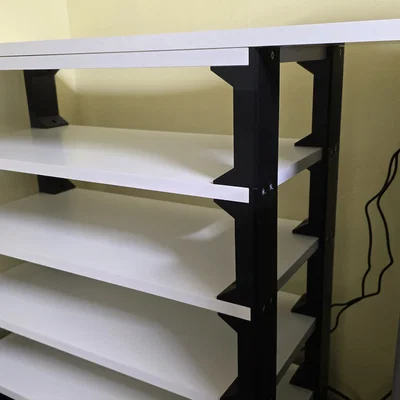 Ke đỡ thành kệ 12cm chắc chắn - Giải pháp lắp ráp kệ tự chế DIY