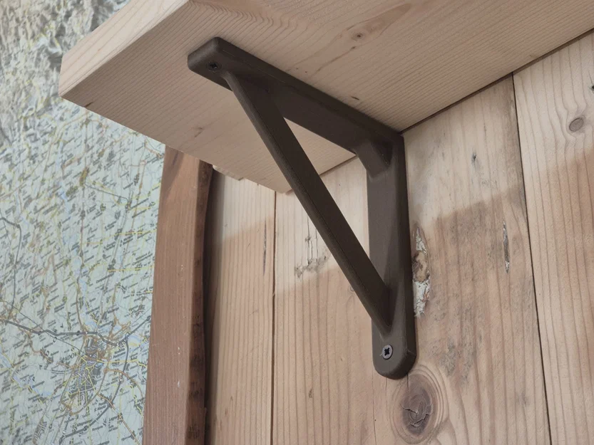 Bát đỡ kệ phong cách tối giản (Minimalist shelf bracket) - Image 5