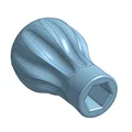 Tay cầm tua vít lục giác 1/4 inch siêu nhỏ gọn - Thumbnail 3