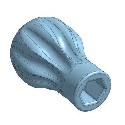 Tay cầm tua vít lục giác 1/4 inch siêu nhỏ gọn