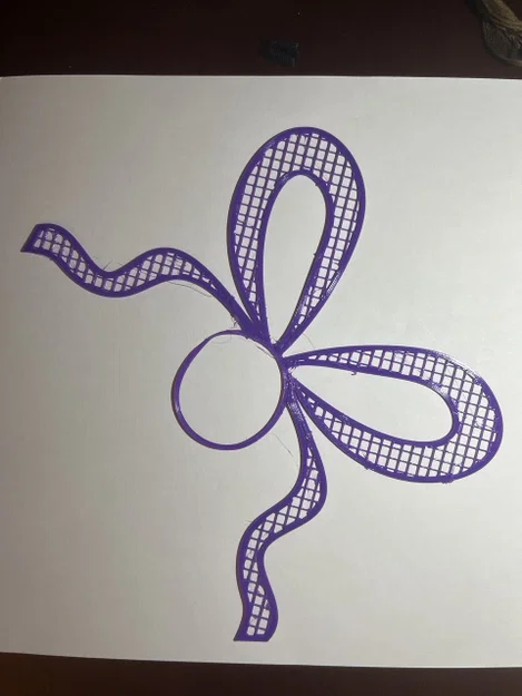 Cột tóc nơ ren TPU - Image 3