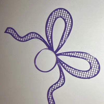 Cột tóc nơ ren TPU