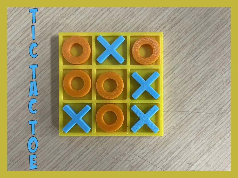 Bộ trò chơi Cờ caro Tic Tac Toe - Image 1