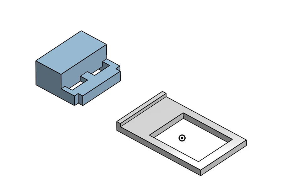 Vỏ nhựa thay thế cho USB Dongle bàn phím không dây HP 230 - Image 1