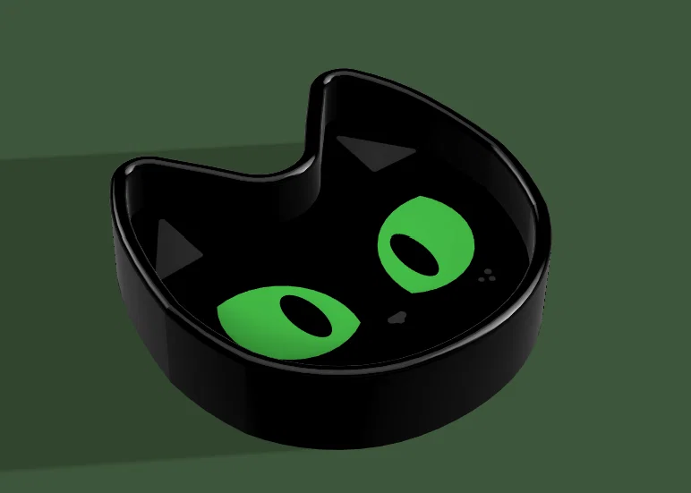 Khay Đựng Đồ Hình Mèo (Cat Tray) Dễ Thương Cho Bàn Làm Việc - Image 1