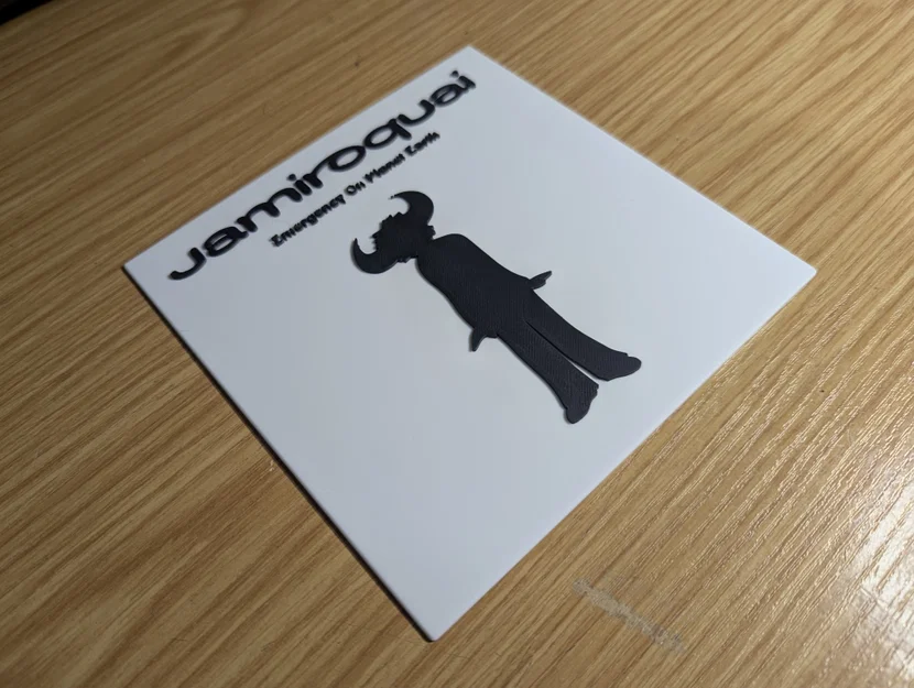 Mô hình tranh 3D bìa album Jamiroquai - Emergency on Planet Earth - Image 1