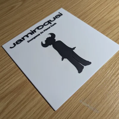Mô hình tranh 3D bìa album Jamiroquai - Emergency on Planet Earth