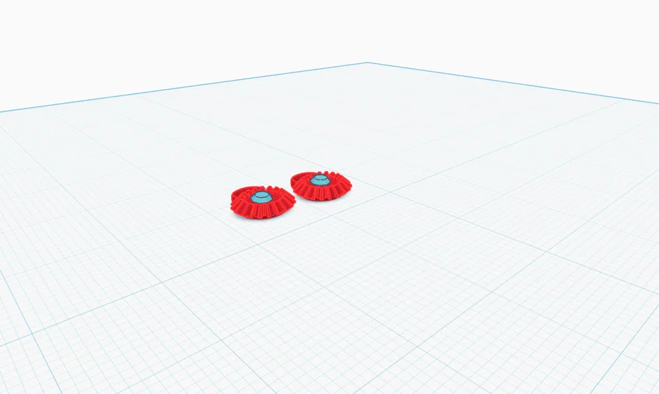 Mẫu bông tai in 3D thời trang và hiện đại - Image 1