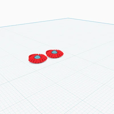 Mẫu bông tai in 3D thời trang và hiện đại